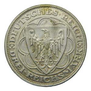 Alemania. Republica de Weimar. 3 Reichsmark ... 