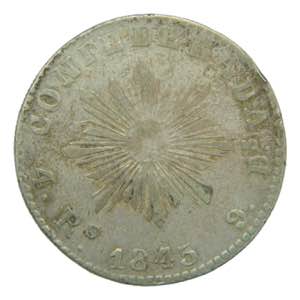 Argentina 4 reales 1845 ... 