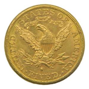 Estados Unidos. 5 dolares. 1887 S. San ... 
