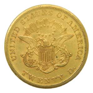 Estados Unidos. 20 dolares. 1855 S. San ... 
