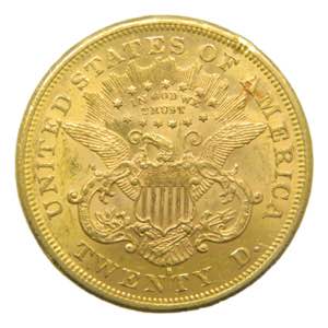 Estados Unidos. 20 dolares. 1876 S. San ... 