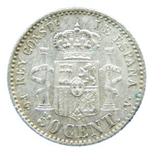 ESPAÑA / SPAIN. Alfonso XIII. 1894 *0-4 ... 