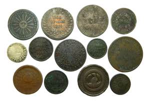 ARGENTINA. Lote de 13 monedas. Siglo XIX. ... 