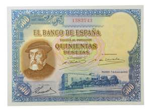 ESPAÑA. 500 pesetas ... 