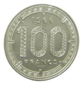 CAMERÚN / CAMEROON. 1966.  100 Francos.  ... 