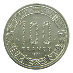 CAMERÚN / CAMEROON. 1975.  100 Francos.  ... 