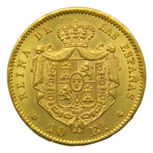 ESPAÑA / SPAIN. Isabel II. 1868 *18-68. ... 