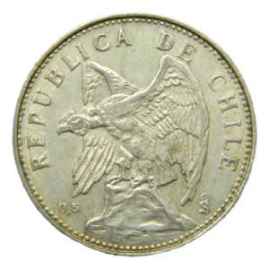 CHILE. 1927. 2 pesos. ... 
