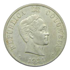 COLOMBIA. 1934. 50 ... 