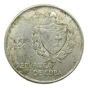CUBA. 1934. 1 peso. (KM#22). Ar. 