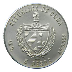 CUBA. 1985. 5 pesos. (KM#121). Ar. Año ... 