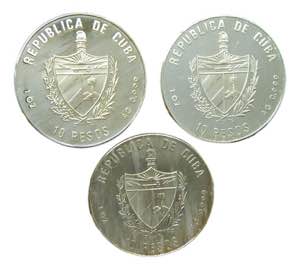 CUBA. 1989. 10 Pesos. 30 años de ... 