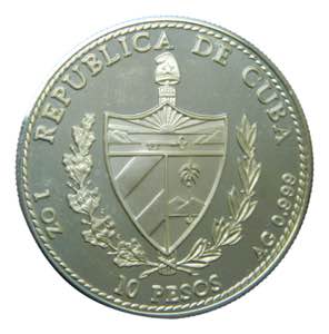CUBA. 1990. 10 pesos. (KM#263). Ar. V ... 