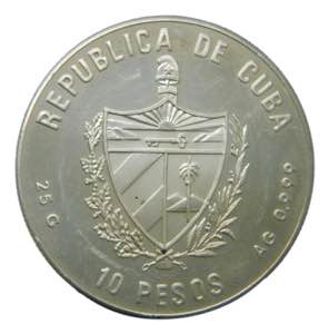 CUBA. 1990. 10 pesos. (KM#280). Ar. Simon ... 