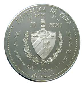 CUBA. 1991. 10 Pesos. Conferencia Monetaria ... 