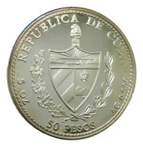 CUBA. 1990. 50 Pesos. Descubrimiento de ... 