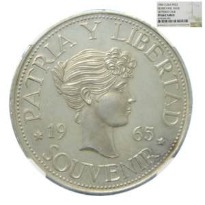 CUBA 1965. peso. ... 