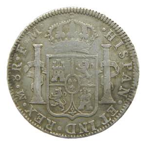 MEXICO / SPANISH MEXICO. Carlos IV. 1793 FM. ... 