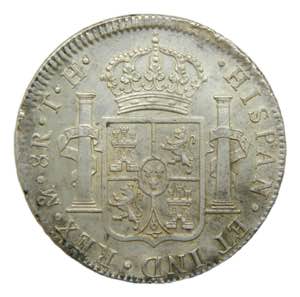 MEXICO / SPANISH MEXICO. Carlos IV. 1807 FM. ... 
