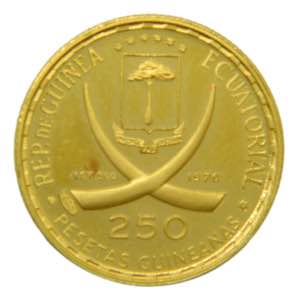 GUINEA ECUATORIAL. 1970. 250 pesetas ... 