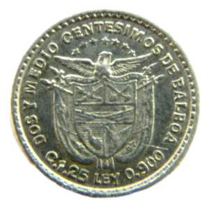 PANAMA. 1904. 2 1/2 centésimos. (KM#1). Ar. 