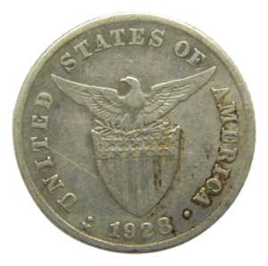 FILIPINAS / PHILIPPINES. 1928. 20 centavos. ... 