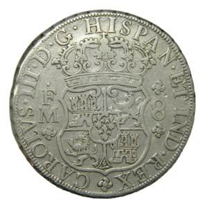 Carlos III (1759-1788). 1770 FM. 8 reales. ... 