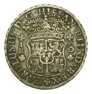Carlos III (1759-1788). 1770 JR . 8 reales. ... 