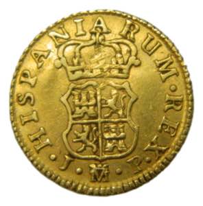 Carlos III (1759-1788). 1764 JP. 1/2 escudo. ... 