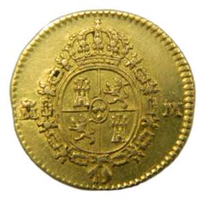 Carlos III (1759-1788). 1788 M. 1/2 escudo. ... 