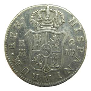 Carlos IV (1788-1808). 1795 MF. 2 reales. ... 