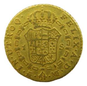 Carlos IV (1788-1808). 1793 MF. 1 escudo. ... 