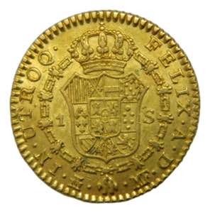 Carlos IV (1788-1808). 1798 MF. 1 escudo. ... 
