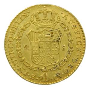 Carlos IV (1788-1808). 1798 CN. 2 escudos. ... 