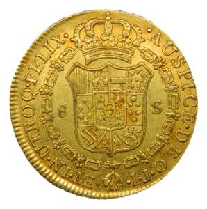 Carlos IV (1788-1808). 1794 IJ. 8 escudos. ... 