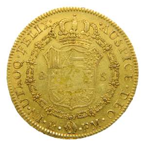Carlos IV (1788-1808). 1791 FM. 8 escudos. ... 