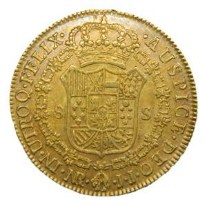 Carlos IV (1788-1808). 1804 JJ. 8 escudos. ... 