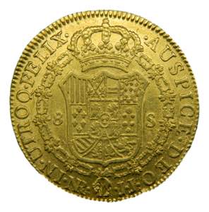 Carlos IV (1788-1808). 1805 JJ. 8 escudos. ... 