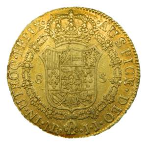 Carlos IV (1788-1808). 1806 JJ. 8 escudos. ... 