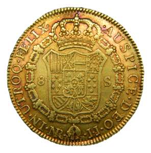 Carlos IV (1788-1808). 1807 JJ. 8 escudos. ... 