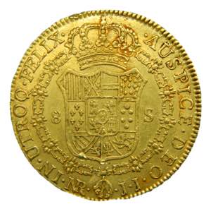 Carlos IV (1788-1808). 1808 JJ. 8 escudos. ... 