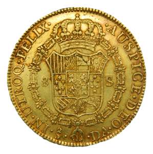 Carlos IV (1788-1808). 1798 DA. 8 escudos. ... 