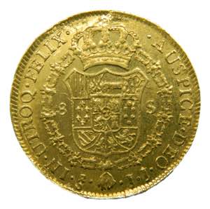 Carlos IV (1788-1808). 1802 JJ. 8 escudos. ... 