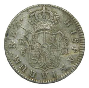 Fernando VII (1808-1833). 1810 CI. 2 reales. ... 