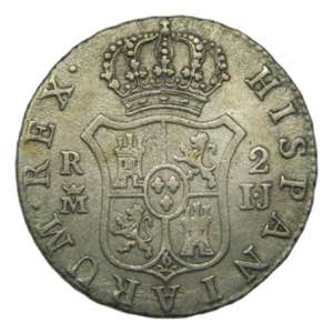 Fernando VII (1808-1833). 1812 IJ. 2 reales. ... 