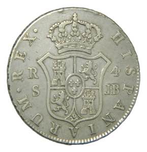 Fernando VII (1808-1833). 1832 JB. 4 reales. ... 