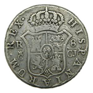 Fernando VII (1808-1833). 1814 CJ. 8 reales. ... 