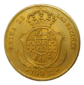 Isabel II (1833-1868). 1862. 100 reales. ... 