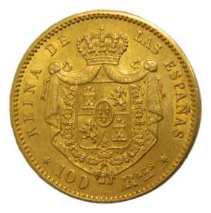 Isabel II (1833-1868). 1863. 100 reales. ... 