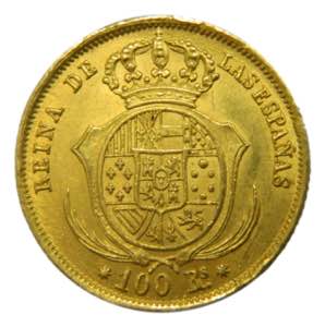 Isabel II (1833-1868). 1854. 100 reales. ... 